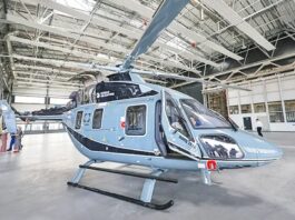 Ansat-M helicopter with VK-650V Engines
