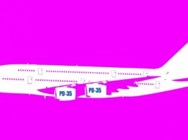 Russian Widebody Aircraft with PD-35 Engine